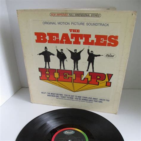 The Beatles HELP Album The Beatles Record by ReVintageLannie