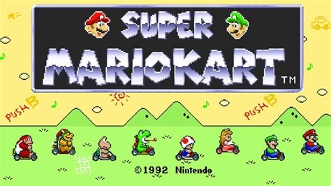 Super Mario Kart (SNES): eleito por leitores da Famitsu como o melhor ...