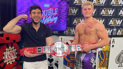 Cody Rhodes Crowned First-Ever TNT Champion at AEW’s Double or Nothing ...