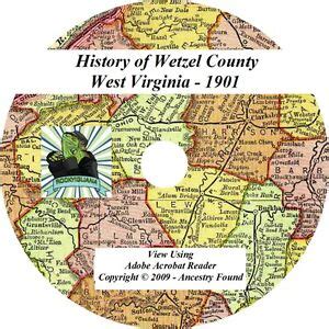 1901- WETZEL County West Virginia WV - History Genealogy Ancestry books ...