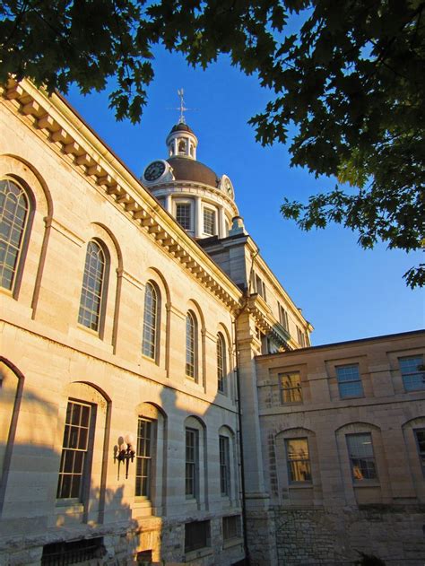 Lovely view of the historic Kingston Ontario City Hall | Kingston ...