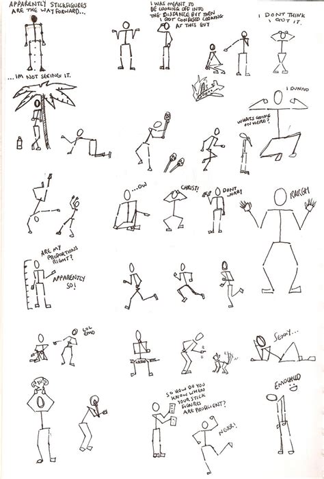 Stick figures by ScrawlerMauler on DeviantArt