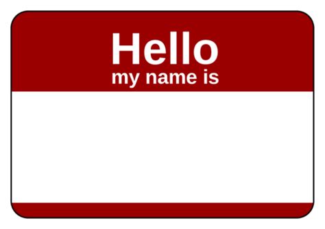 48+ Free Name Label Template Pics