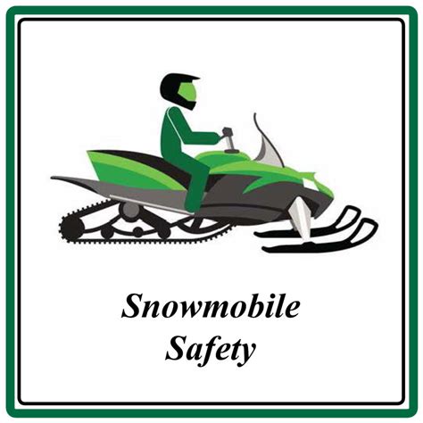 Snowmobile Safety Course Materials For Safety Trainers