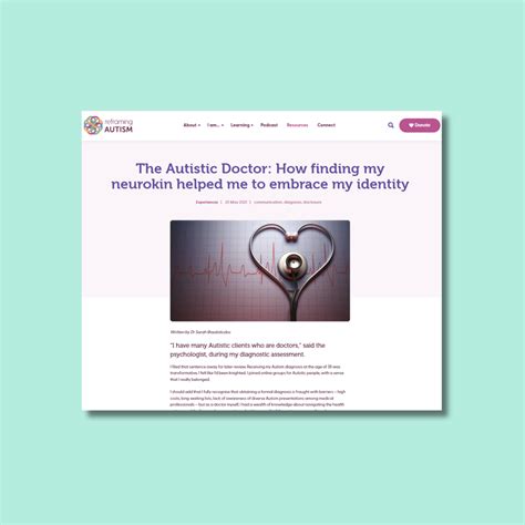 The Autistic Doctor: How finding my neurokin helped me to embrace my identity — Neurodiverse ...