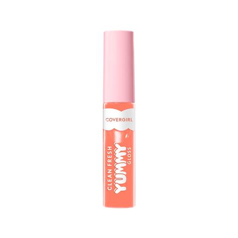 COVERGIRL Clean Fresh Yummy Lip Gloss, 550 My Main Squeeze, 0.33 fl oz ...