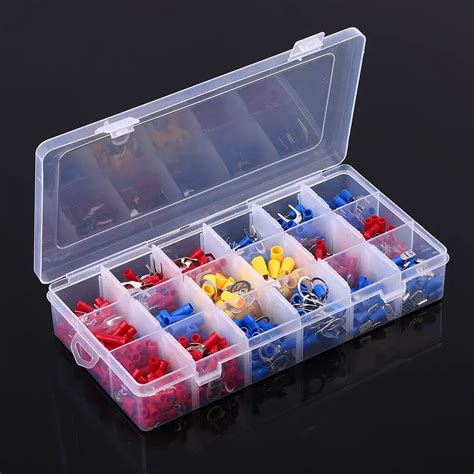 Aliexpress.com : Buy 520pcs Assorted Full Insulated Fork U type Set Terminals Connectors ...