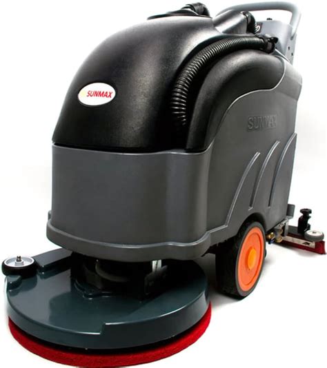 Buy SUNMAX Self-Propelled Floor Scrubber, Battery Powered Floor ...