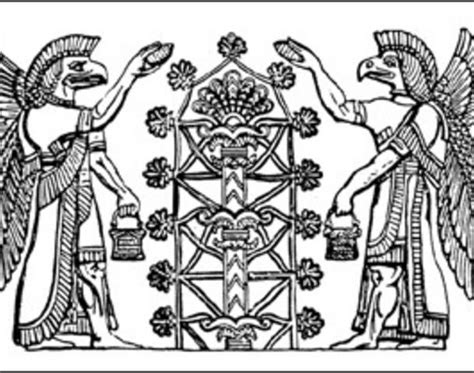 Sumerian Tree of Life | Pagan symbols, Ancient sumer, Sumerian