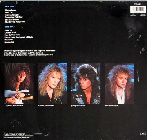 Classic Rock Covers Database: Yngwie Malmsteen - Odyssey (1988)