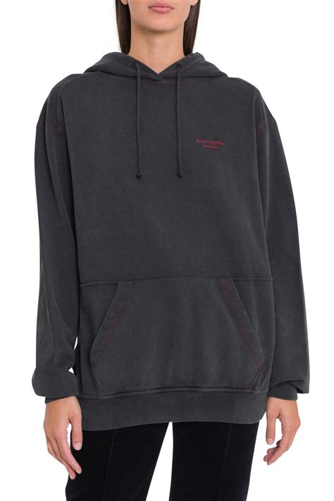 Acne Studios Acne Studios Logo Hoodie - Nero - 10966296 | italist