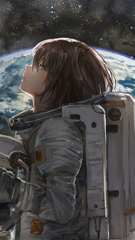 1920x1080 Astronaut, Girl, Original (Anime), HD Wallpaper | Rare Gallery