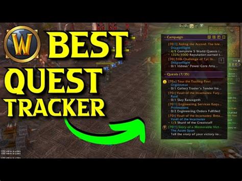 Kaliels Tracker BEST Quest Tracker WoW Addon - YouTube