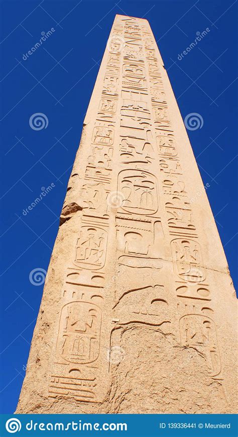 Obelisk Luxor Temple is an Ancient Egyptian Temple Complex Editorial ...