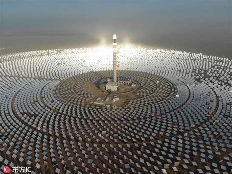 Molten salt solar power station largest of its kind - Chinadaily.com.cn