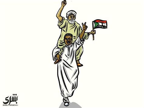 Sudan’s protests through cartoons, the daring work of Boushra Cartoonist