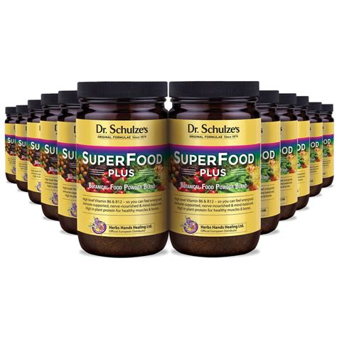 12 Tubs of Dr Schulze’s Superfood Plus Protein Drink - SAVE £160