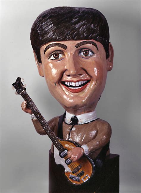 Ceramic sculpture of Paul McCartney by Tony Natsoulas – California Artist Tony Natsoulas: Large ...