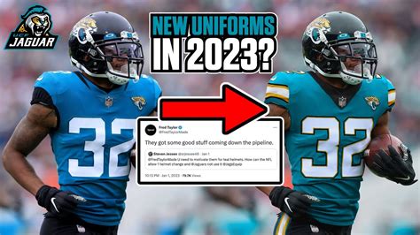 Are NEW UNIFORMS Coming for the Jaguars in 2023? - YouTube