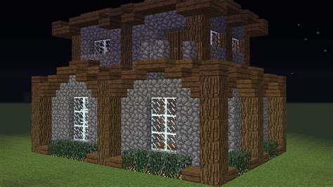 Spruce Stone House Minecraft Project