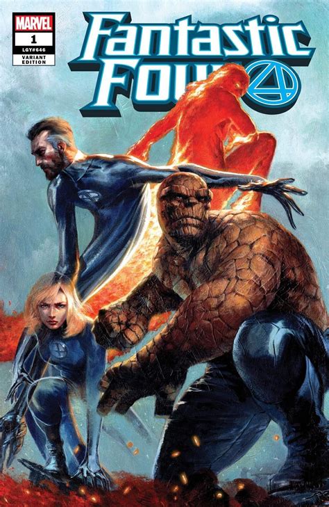 Fantastic Four #1 (2018) Exclusive Variant Cover by Gabriele Dell'Otto | Fantastic four comics ...