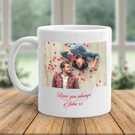 Valentines Personalised Photo Mug - Amazing Price