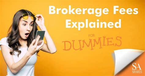 Brokerage Fees ☑️ Explained for Dummies | SA Shares