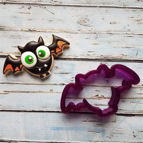 Set of 10 Halloween Cookie Cutters and Fondant Cutters and - Etsy