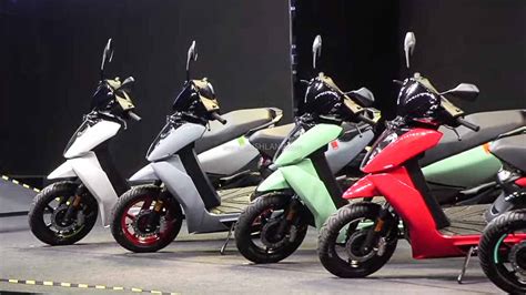 2023 Ather Electric Scooter Updates - New Colours, Features & More