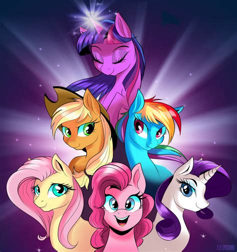 MANE6 by ColorSoundz on DeviantArt