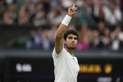 Wimbledon men’s final will be 1-2 showdown between Carlos Alcaraz, Novak Djokovic | Chattanooga ...