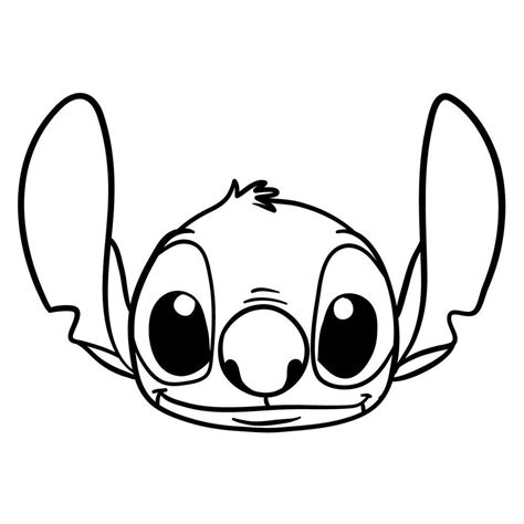 How to draw Stitch's head - Sketchok easy drawing guides | Lilo and stitch drawings, Disney ...