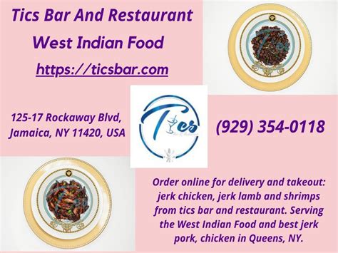 West Indian Food by Tics Bar And Restaurant - Issuu