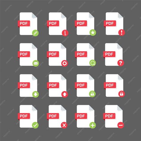 Premium Vector | Flat design with pdf files download documenticonsymbol ...