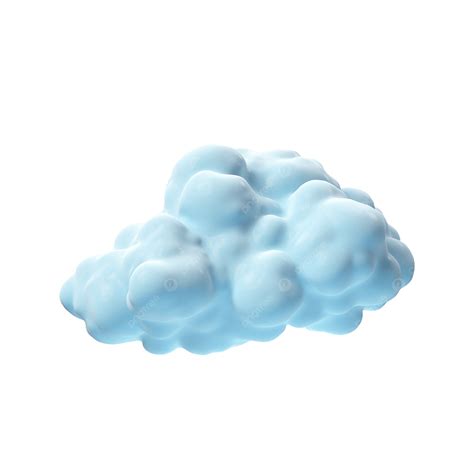 3d Cloud Render Object, Cloud, 3d, Render PNG Transparent Image and Clipart for Free Download