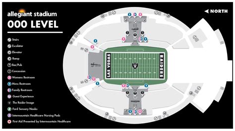 Stadium Maps | Official Website of Allegiant Stadium | Allegiant Stadium