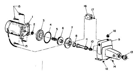 Shallow Well Pump Parts Diagram