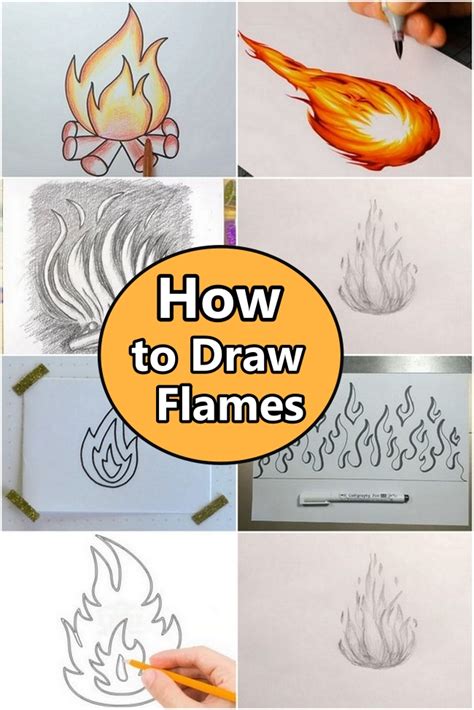 How to Draw Flames