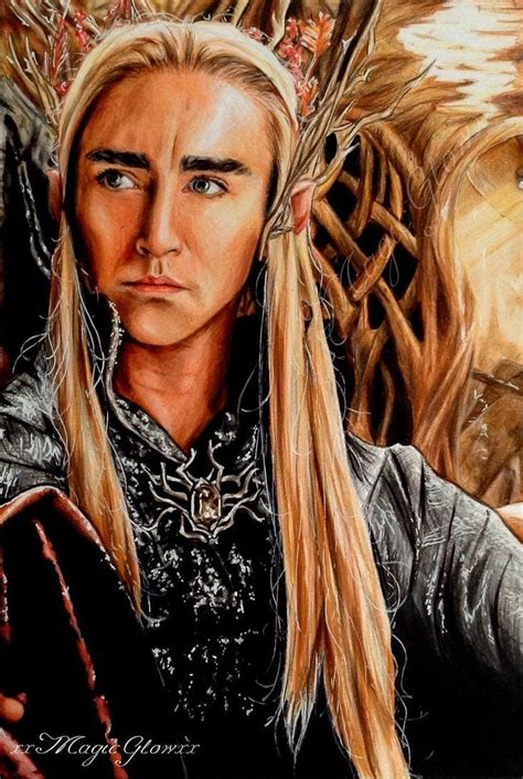 Thranduil by xxMagicGlowxx | Color pencil drawing, Thranduil, Deviantart