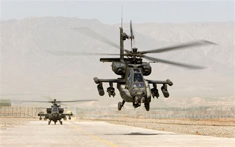 Boeing AH 64 Apache, Helicopters, Military Aircraft, Desert Wallpapers ...