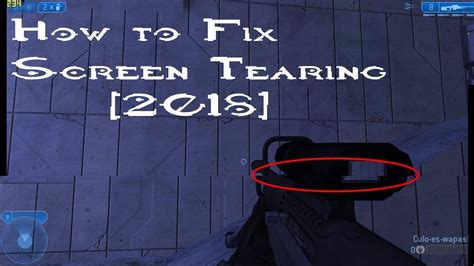 How to Fix Screen Tearing for ANY GAME (Halo 2 Vista Example) [2018] - YouTube