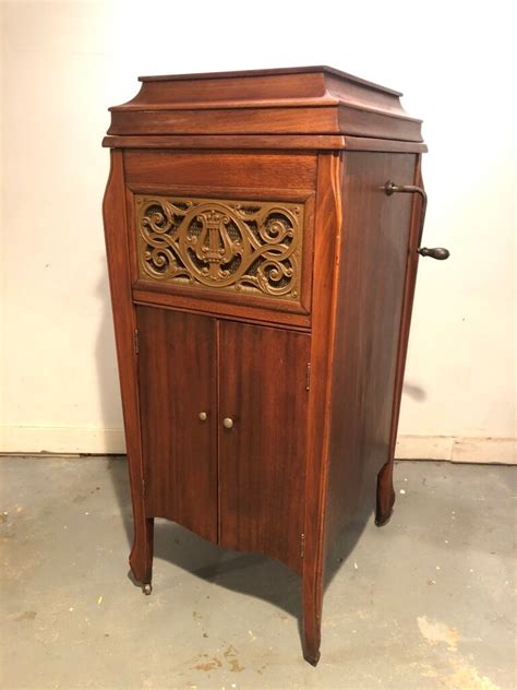 7 Pics Antique Victrola Cabinet And View - Alqu Blog