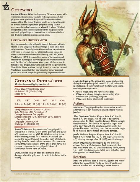 [A-Z] Day 16: Githyanki Duthka'Gith | Dnd monsters, Dungeons and dragons homebrew, Dnd dragons