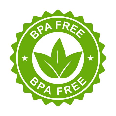 BPA FREE bisphenol A and phthalates free icon non toxic plastic sign for graphic design, logo ...