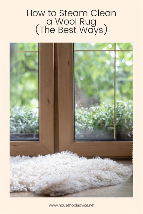 How to Steam Clean a Wool Rug (The Best Ways) | Wool rug, Steam ...