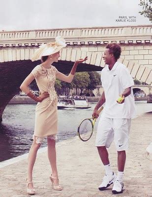 Gael Monfils with Girlfriend Pics | All Sports Stars