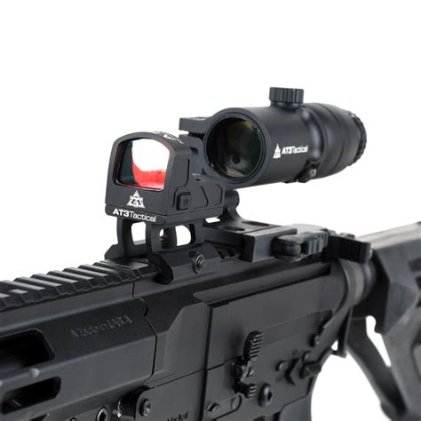 AT3™ 4x Magnified Red Dot Kit | AR 15 Red Dot Sight | 4x Magnifier