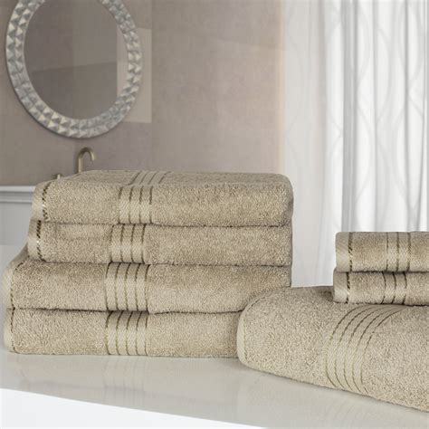 100% Egyptian Cotton Luxury Soft Face Hand Bath Towel Bale 500 GSM 7 ...