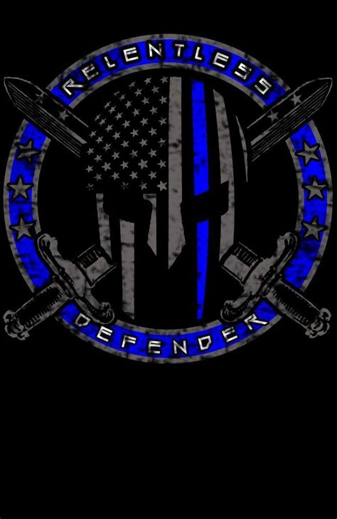 Thin Blue Line Logo - LogoDix