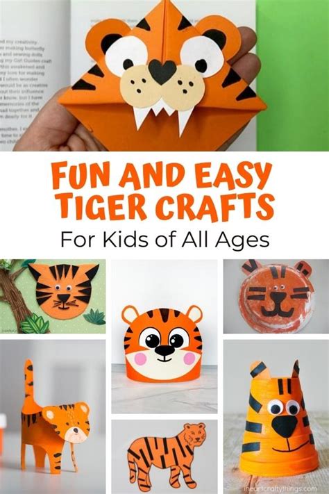 Brilliant Tiger Crafts for Kids - Rainy Day Mum